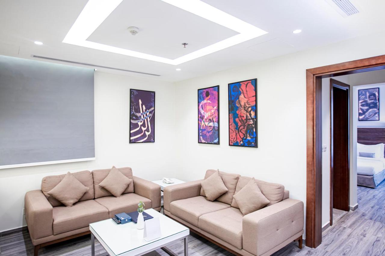 Hafawah Suites Medina Bagian luar foto
