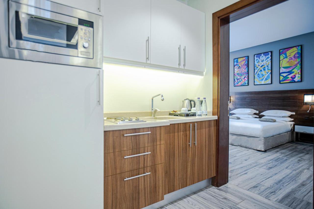 Hafawah Suites Medina Bagian luar foto