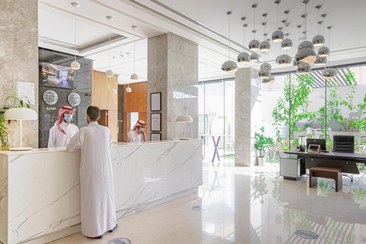 Hafawah Suites Medina Bagian luar foto