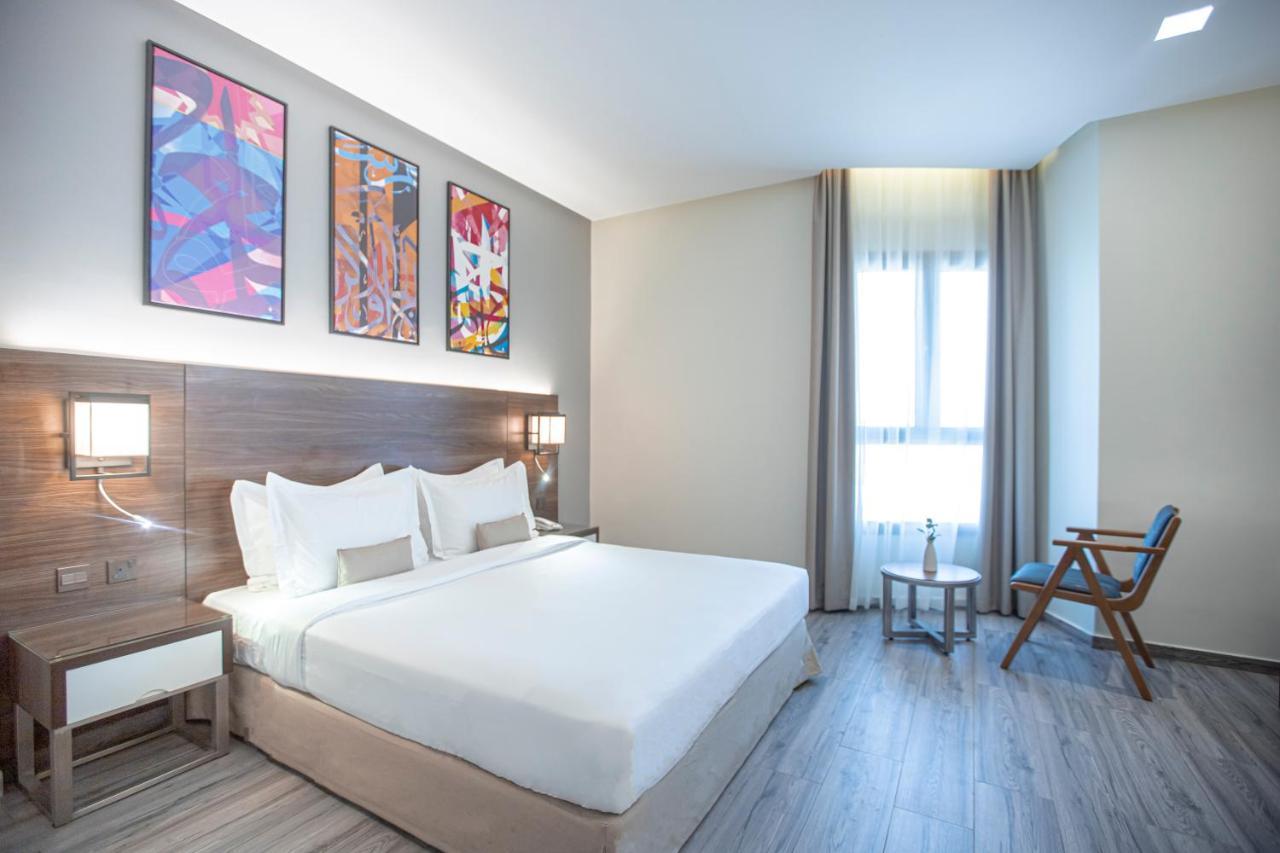 Hafawah Suites Medina Bagian luar foto