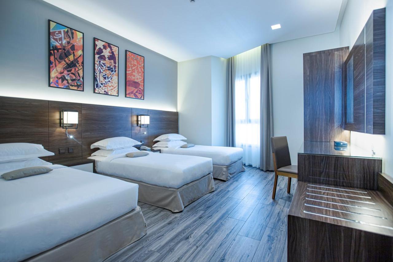 Hafawah Suites Medina Bagian luar foto