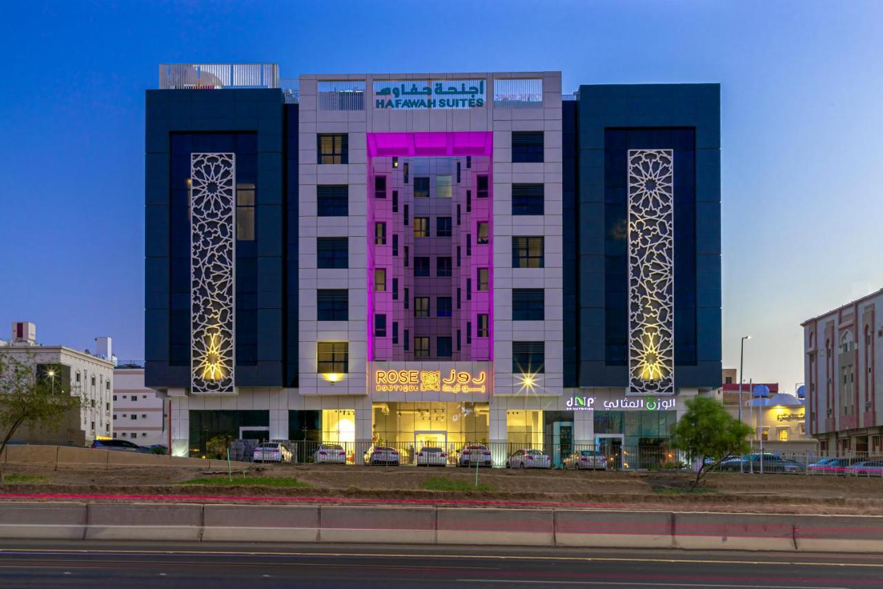 Hafawah Suites Medina Bagian luar foto