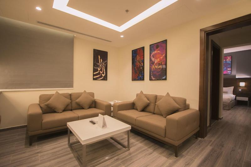 Hafawah Suites Medina Bagian luar foto