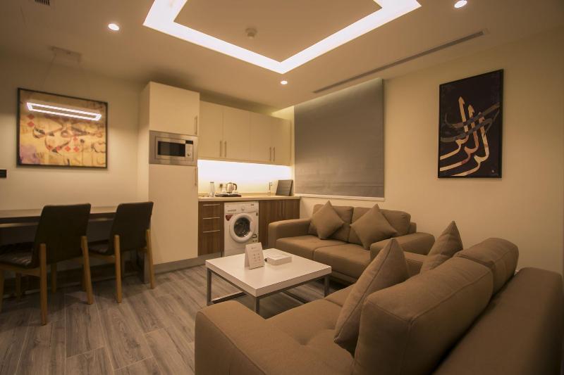 Hafawah Suites Medina Bagian luar foto