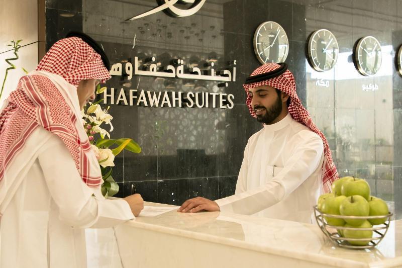 Hafawah Suites Medina Bagian luar foto