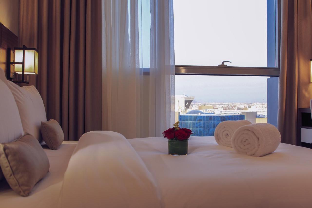 Hafawah Suites Medina Bagian luar foto