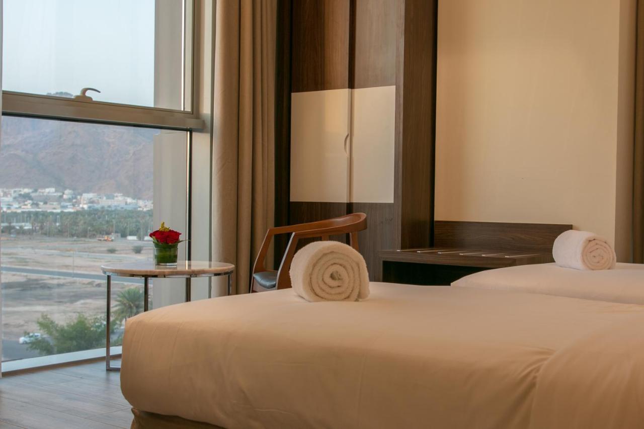 Hafawah Suites Medina Bagian luar foto