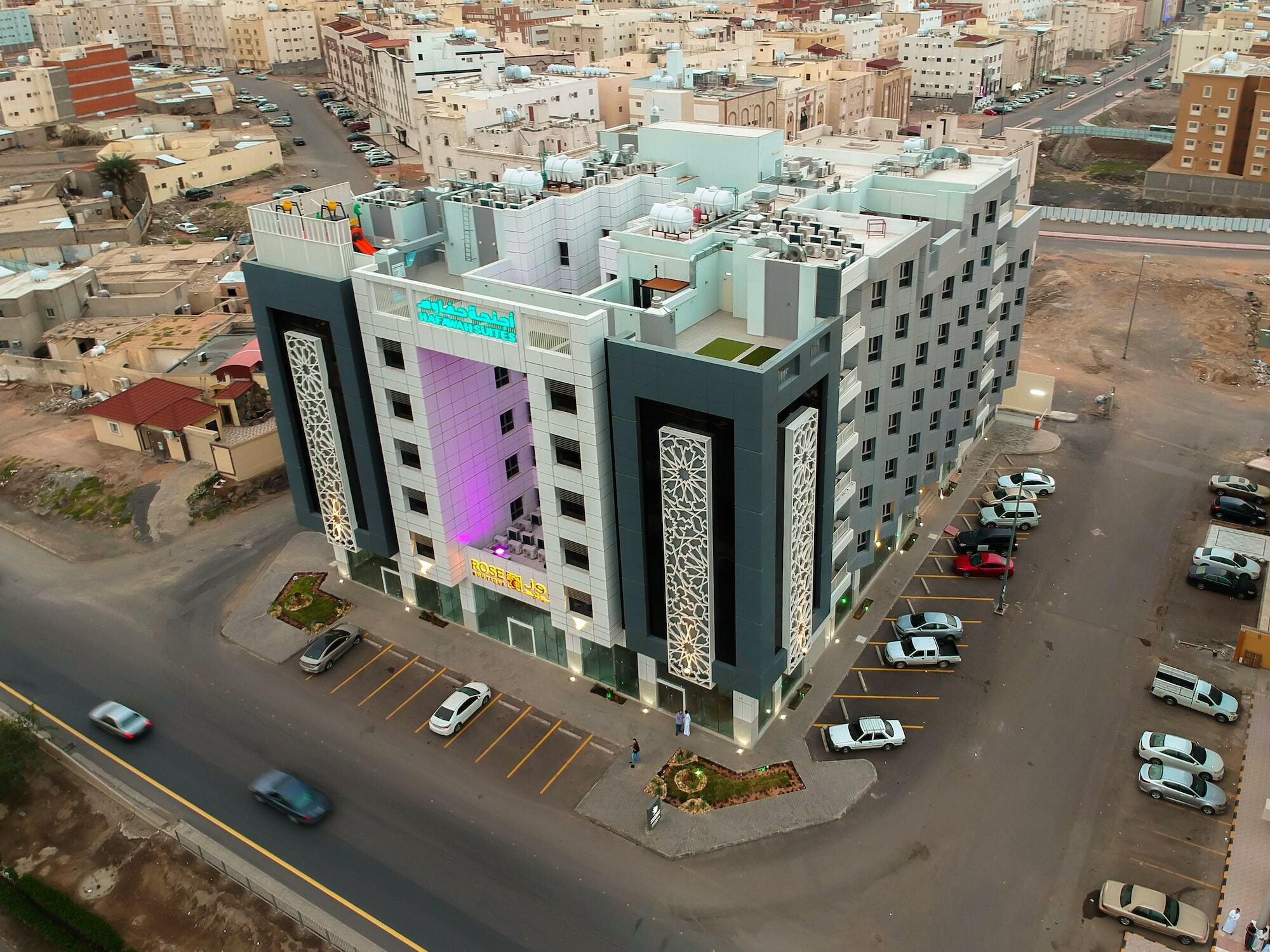 Hafawah Suites Medina Bagian luar foto