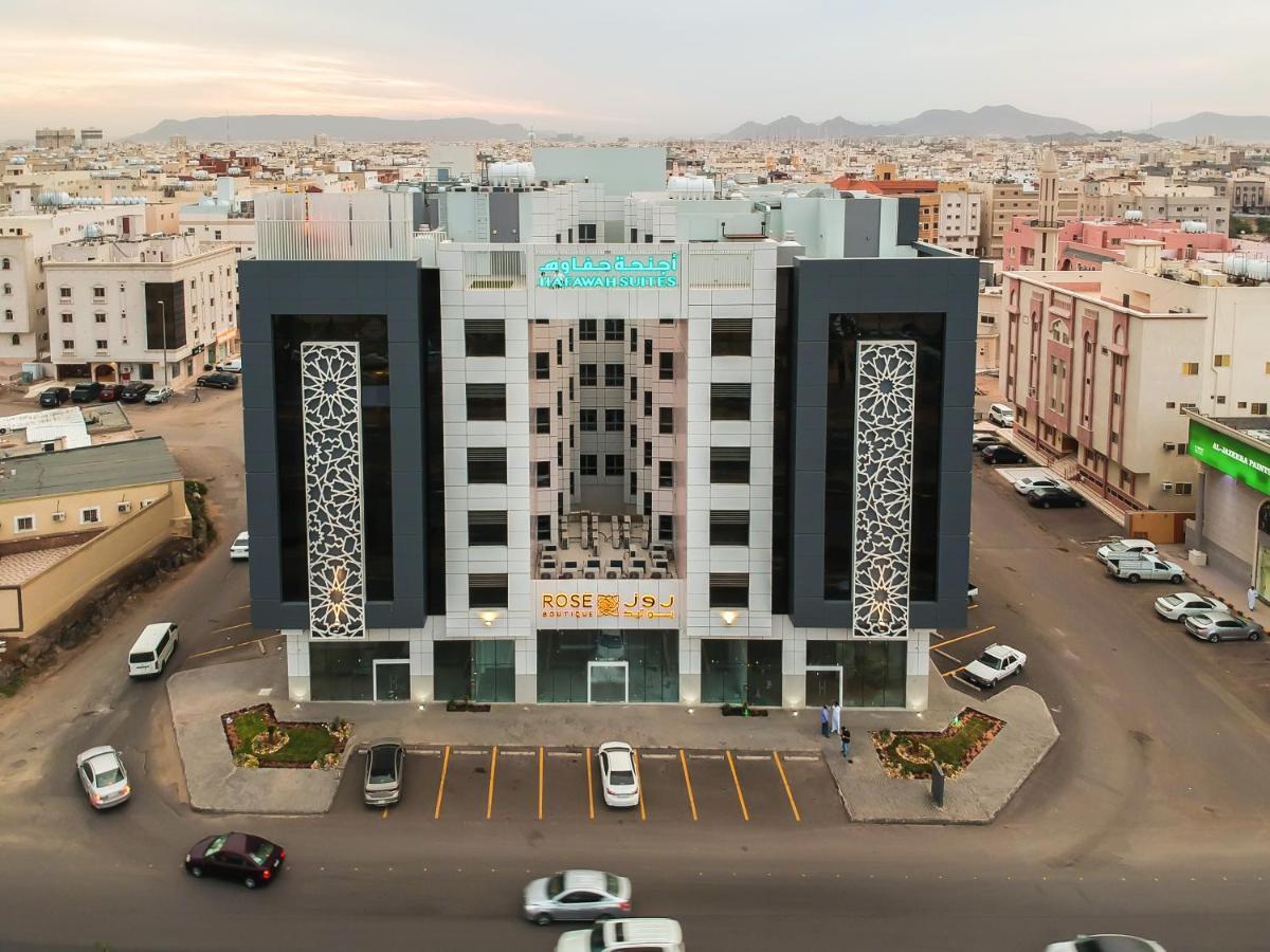 Hafawah Suites Medina Bagian luar foto